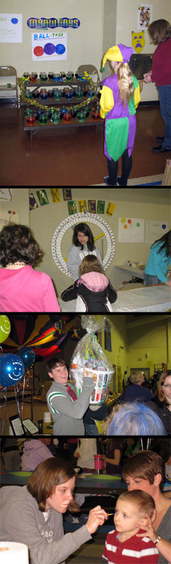 Mardi Gras at St. Rose of Lima Church in Franklin